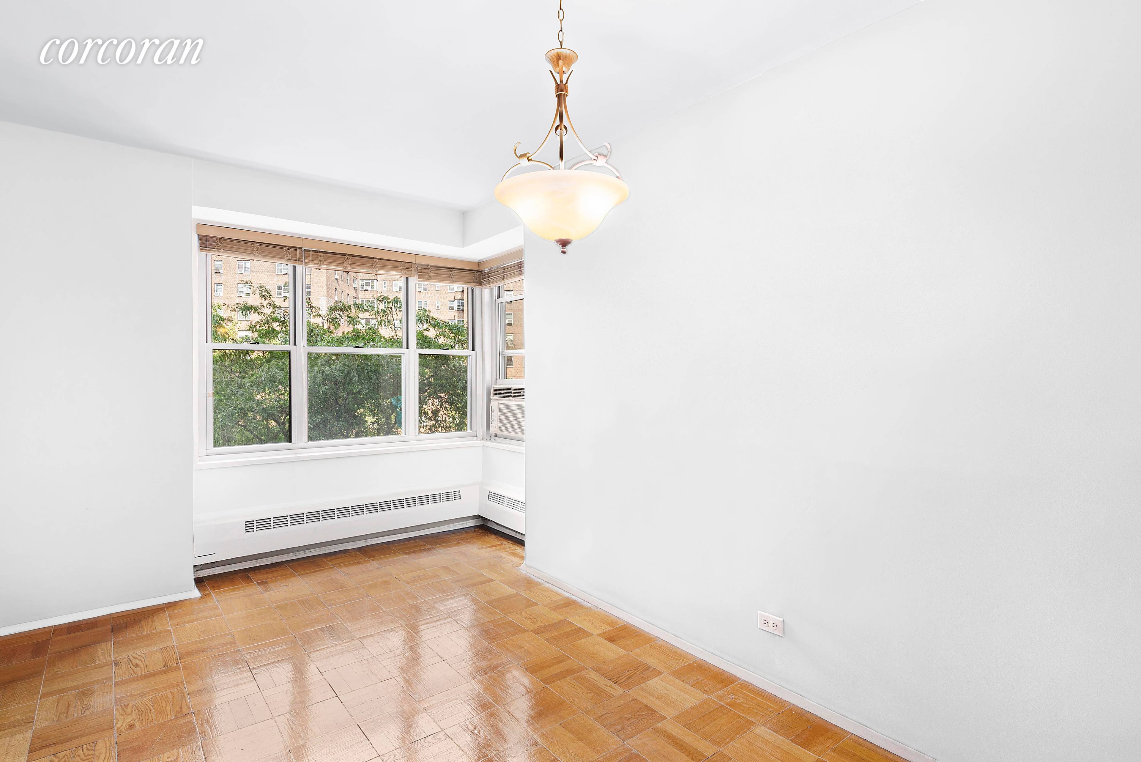 This over sized two bedroom, one bathroom apartment is in excellent condition and priced right.