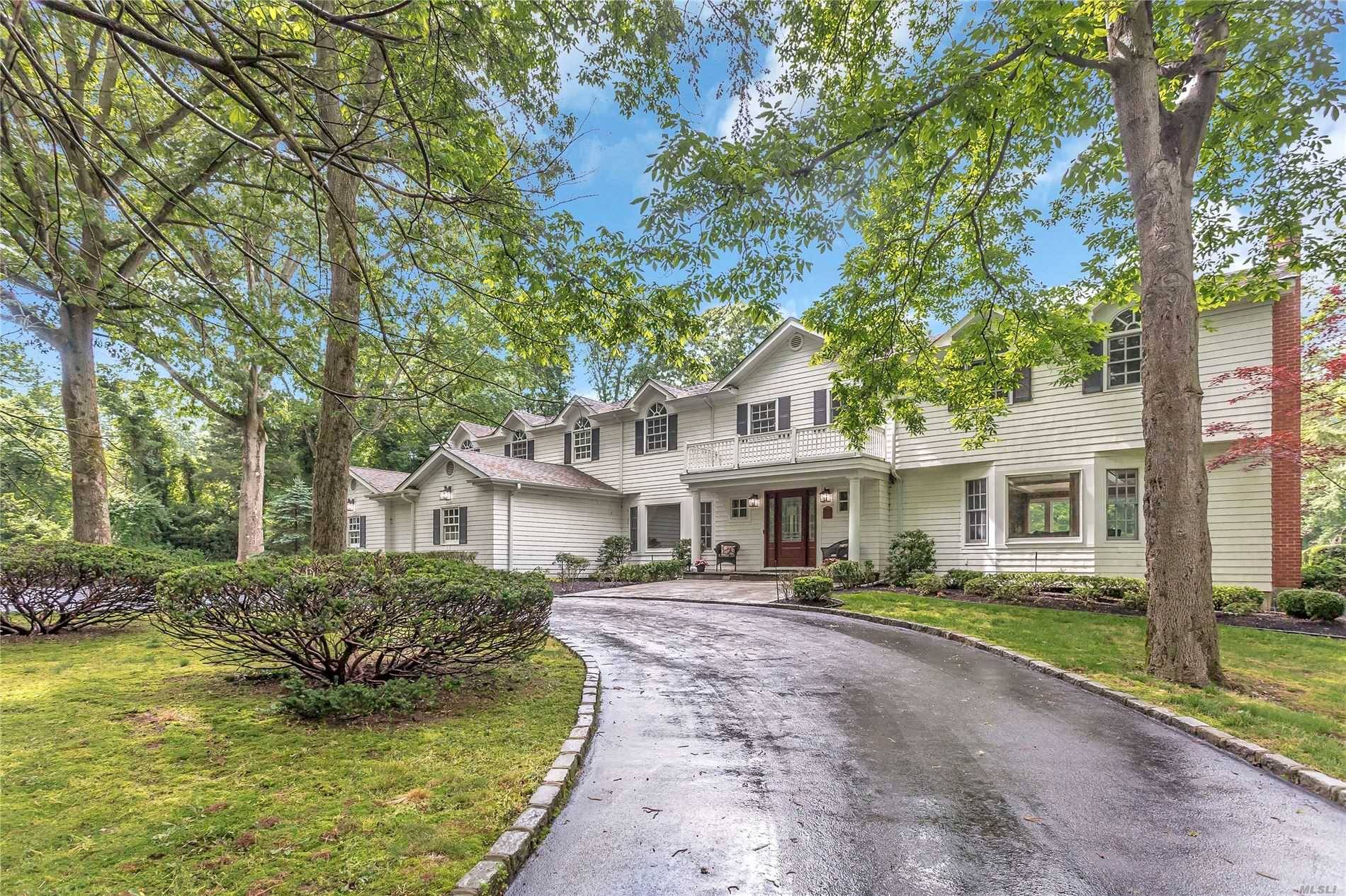 Unparalleled Privacy and Serenity in this 3 Park Like acre Property in the Heart of Beautiful Mill Neck Offering 6 Bedrooms amp ; 4 1 2 Baths.