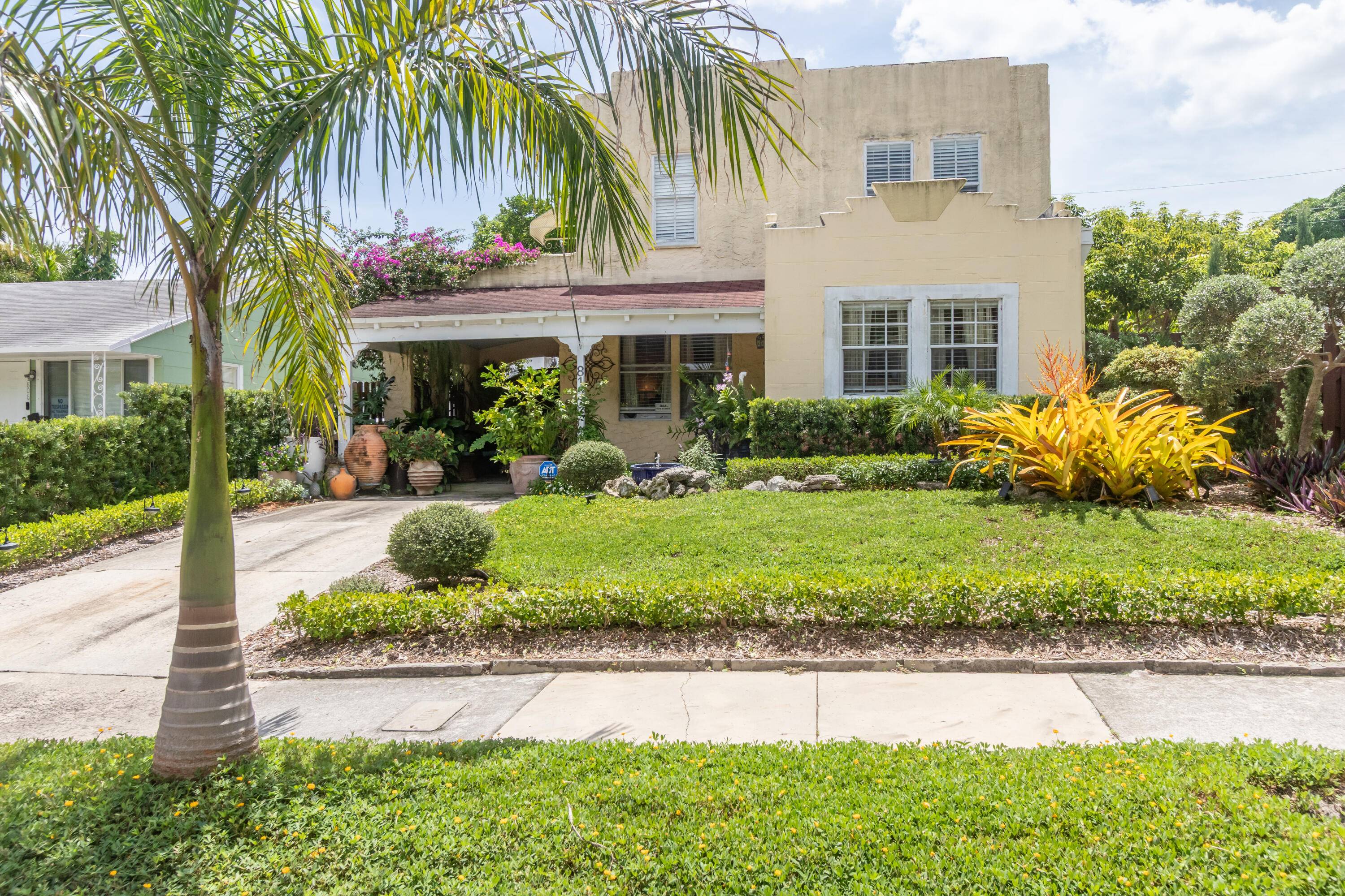 Unique opportunity to transform this 3 bedroom 1 bath, two story Spanish style charmer into your dream home in Historic Northwood Hills, minutes from downtown West Palm Beach.