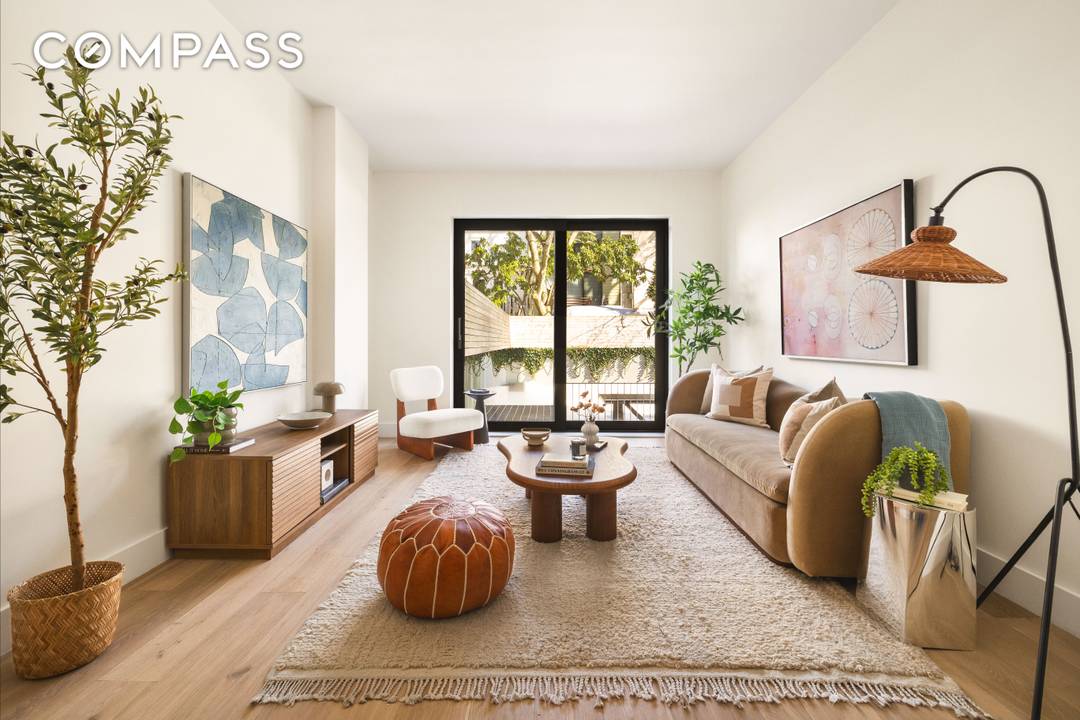 Exceptional Garden Duplex in Prime Park Slope Discover the unparalleled charm of the Garden Residence at 225 14th Street, a legal 1 bed garden duplex, currently configured as an oversized ...