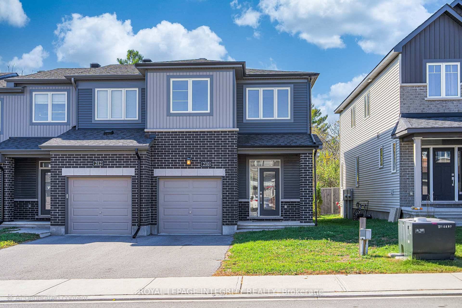 Built in 2019 and set in Barrhaven's true center, this end unit townhome puts daily convenience on foot.