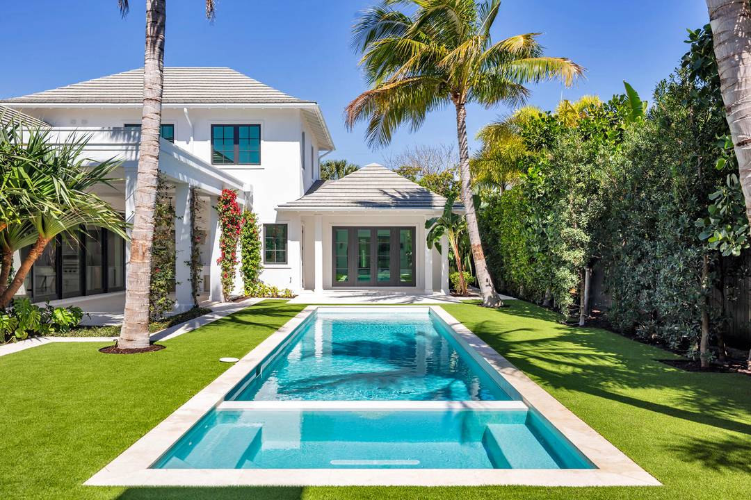 Situated on an oversized 13, 425 sq.