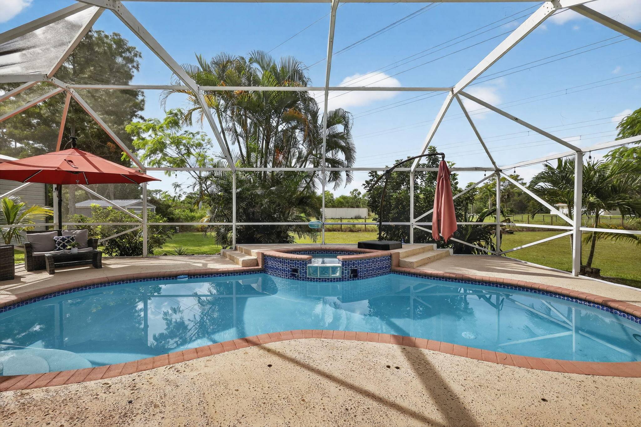 4 bedroom, 2 bath pool home on 2.