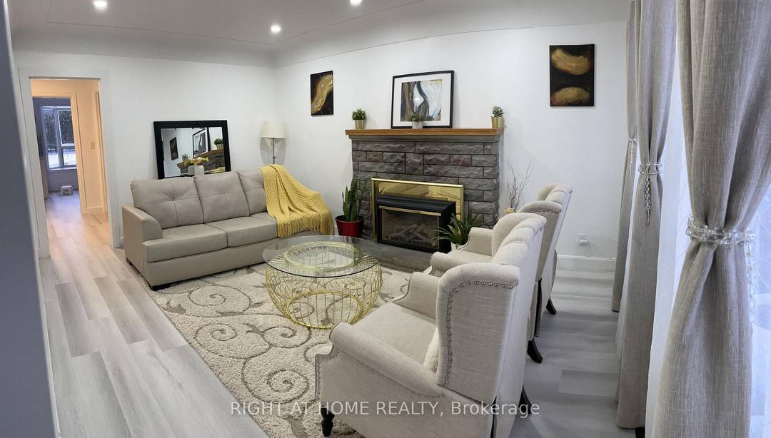 Main and Second floor 3 Bedrooms, 2 Bathrooms, Completely Renovated, Carpet Free, Close to Transit, Schools, Colleges, Huge Backyard With Mature Trees And Tranquil Setting.