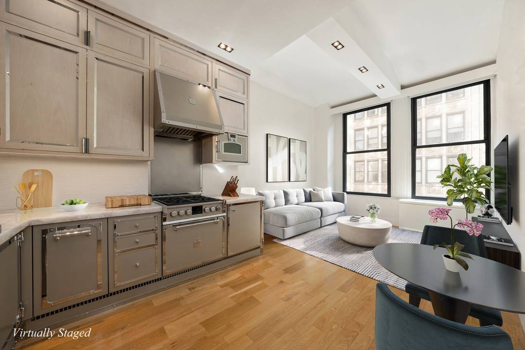 Welcome to Apartment 6G, a flawlessly reimagined studio residence in the landmarked 254 Park Avenue South a Beaux Arts icon at the crossroads of Flatiron and Gramercy.