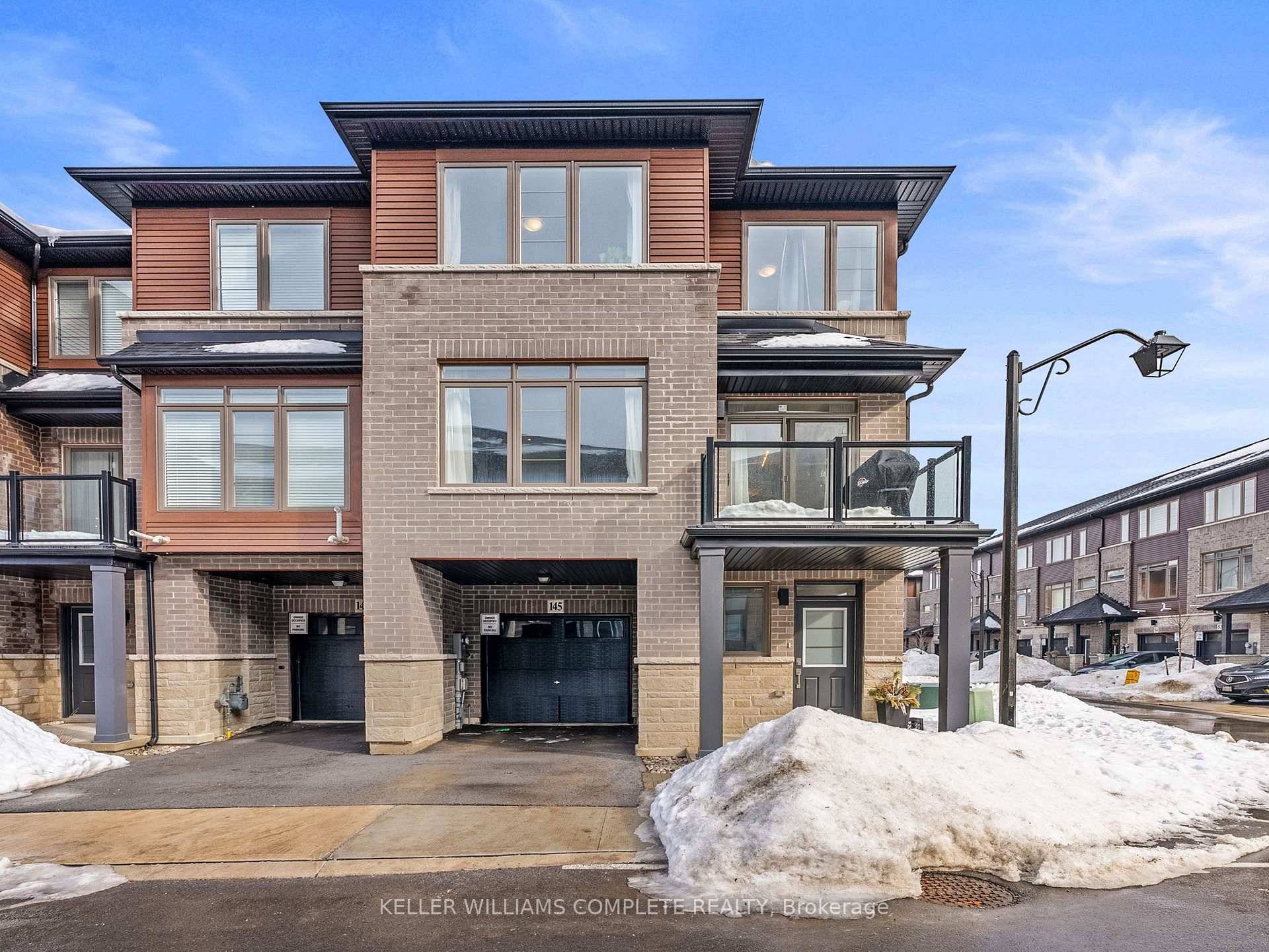 Welcome to this stunning end unit freehold townhouse, built in 2023, offering modern design and upgraded finishes in the sought after Upper Stoney Creek community.