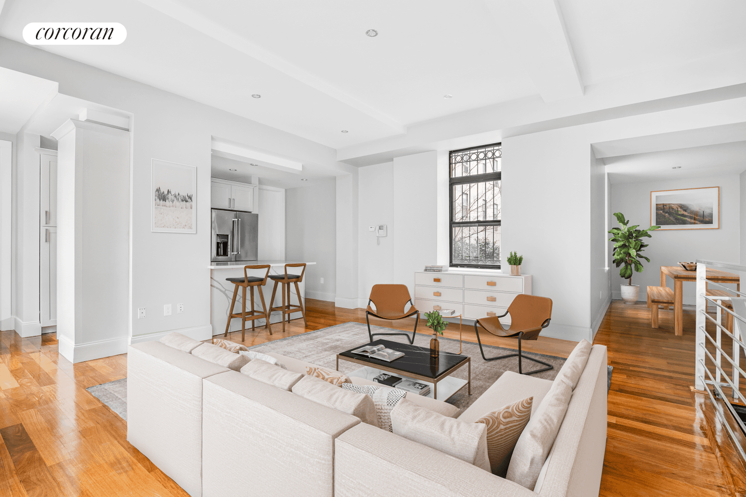 Introducing 10 MT MORRIS PARK WEST, APT 2 on West 121st Street in the heart of one of Harlem's most beautiful historic districts !