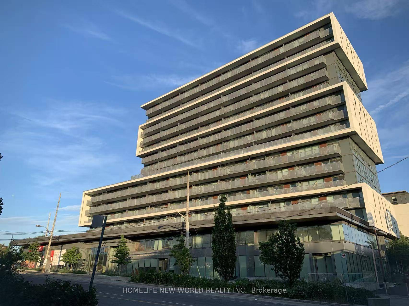 Functional 2 Beds, 1 Bath Luxious Condo Apartment With Sun filled, open concept Layout at Yorkdale Condo Building B.