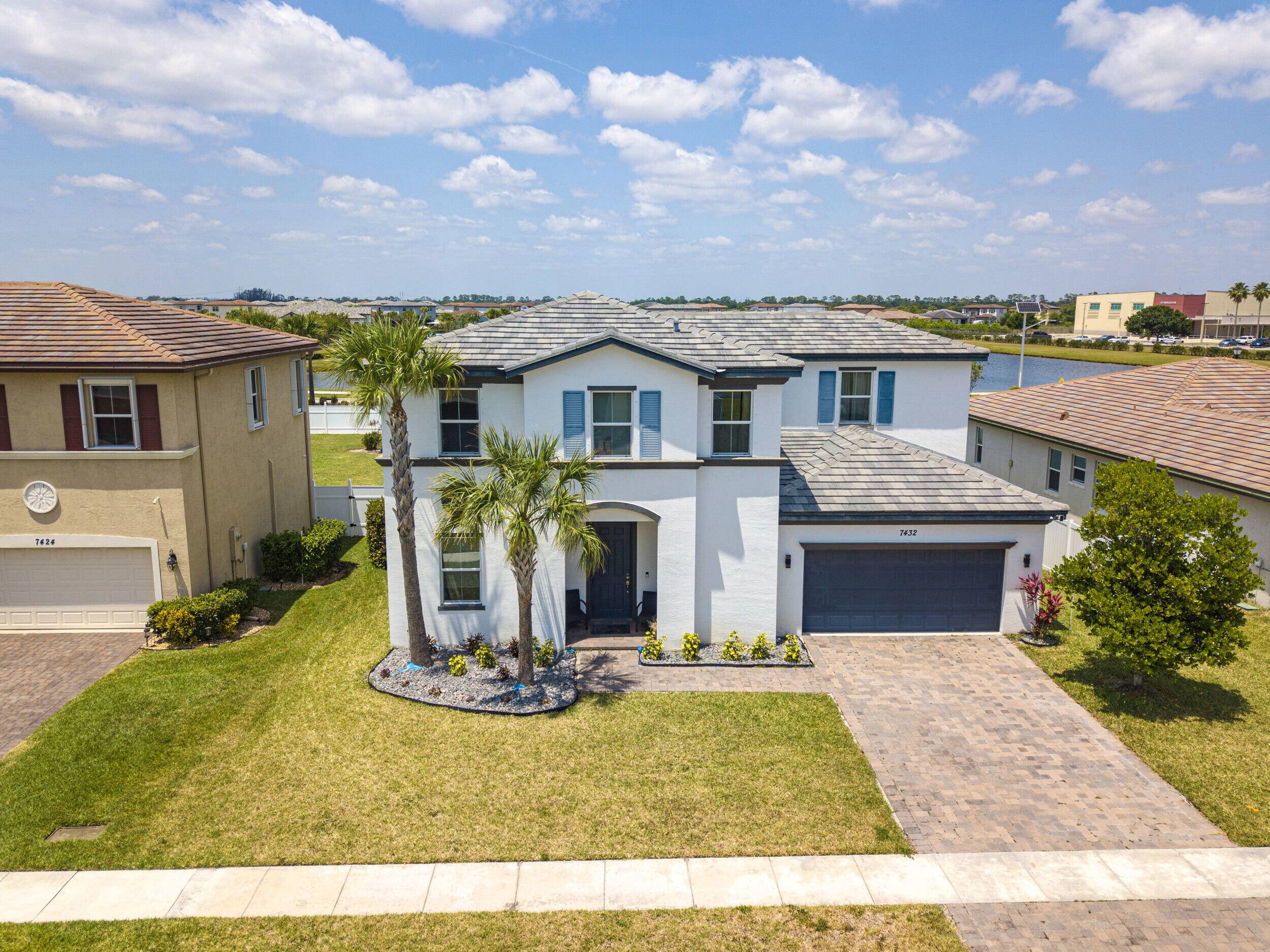 Welcome home to this impressive River model pre wired smart home situated within the coveted Treasure Coast.