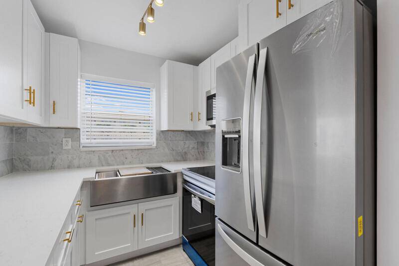 This Beautifully renovated 1 bedroom 1 1 2 bath ground floor corner condo has so many upgrades and is waiting for new Buyers to call it there home.