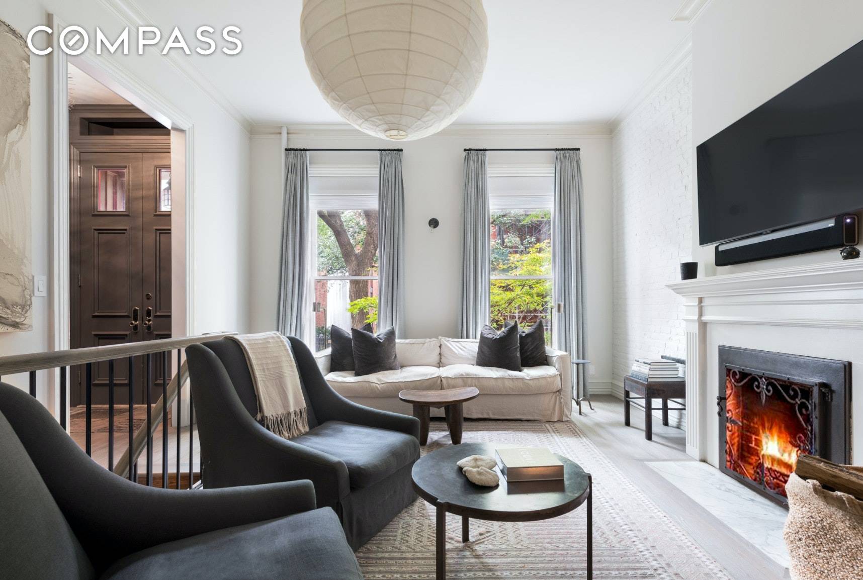 PRIVATE ENTRANCE dream like Village duplex is the next best thing to a private townhouse.