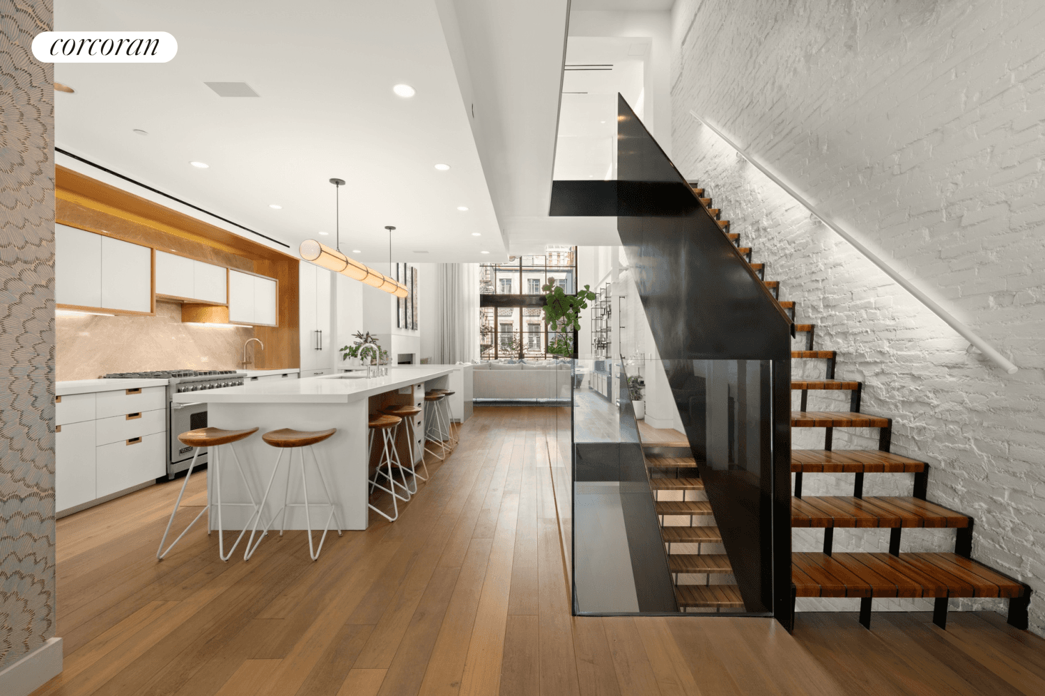 Discover Tribeca's ultimate expression of luxury living a private, six floor designer showplace meticulously renovated and tucked away on Jay Street, one of the most coveted addresses in Downtown Manhattan.