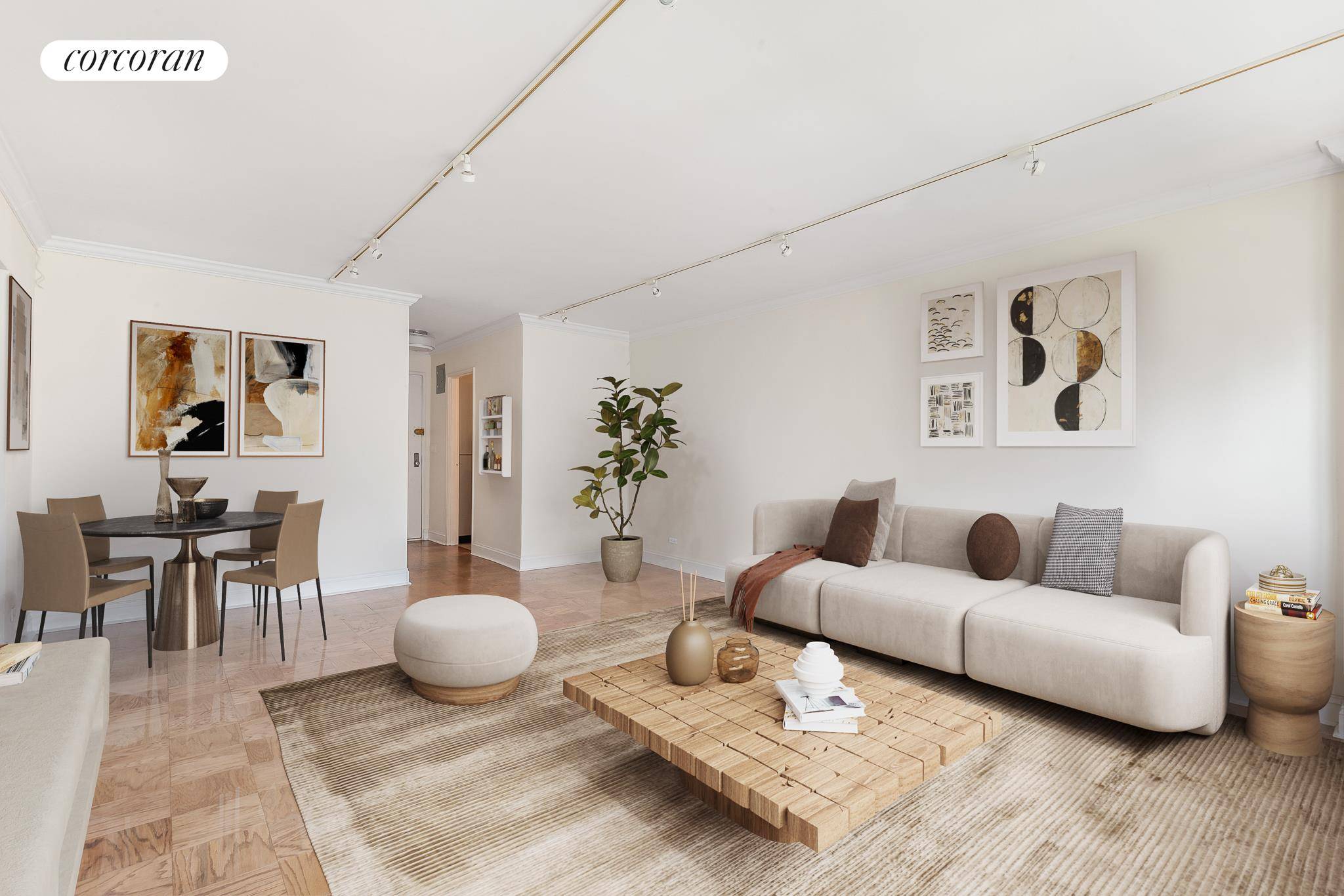 Welcome to apartment 20J at 165 West End Avenue, also known as the magnificent Lincoln Towers !