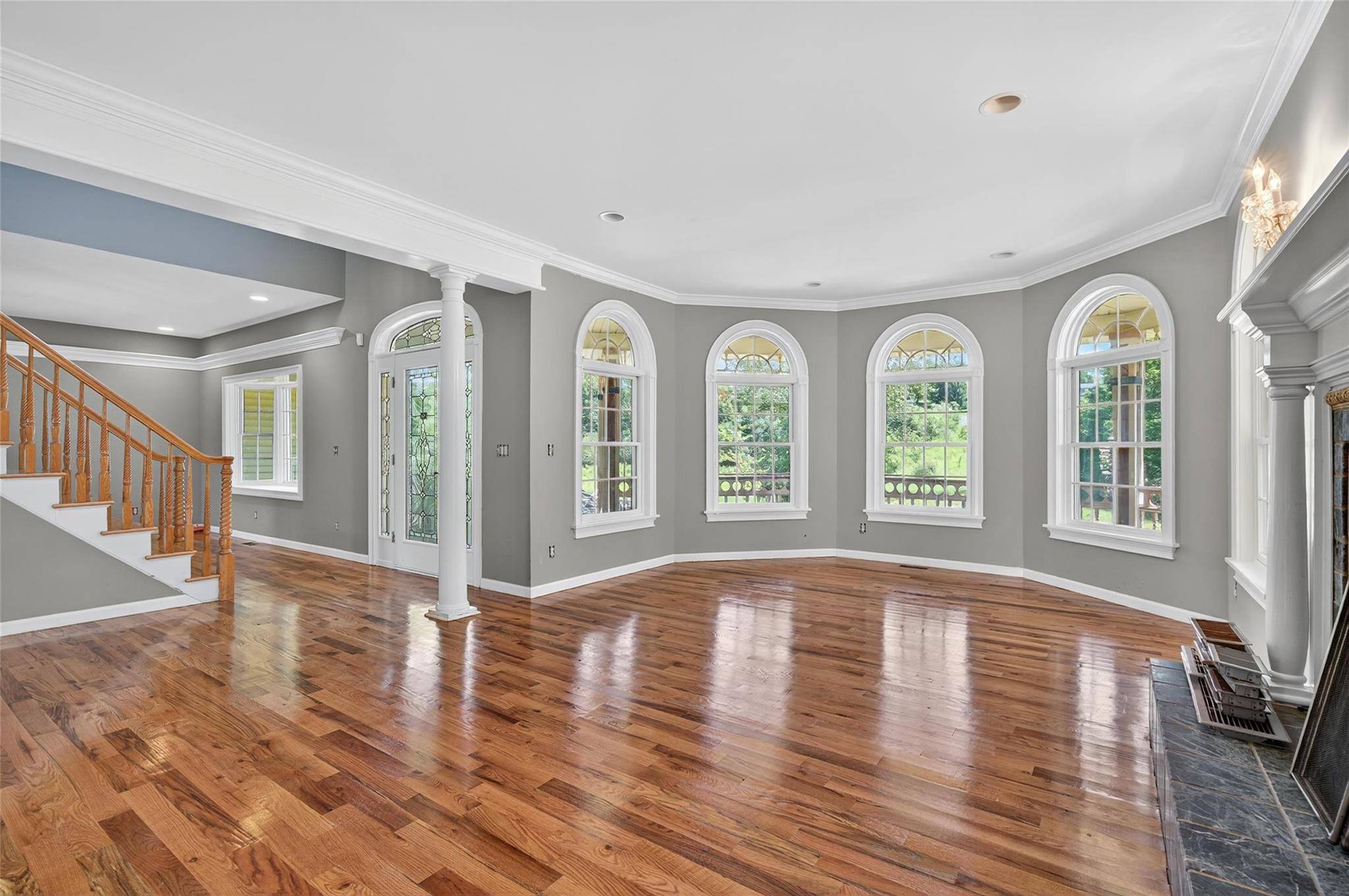 Set on a beautiful 11. 7 acre lot, this spacious Colonial offers a blend of modern comfort and classic charm.
