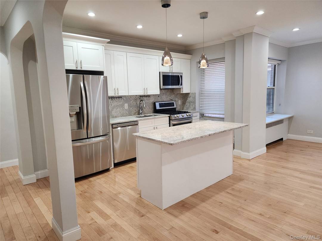 Nicely renovated full size 2 bedroom Co Op this IS NOT a Condo with high end appliances and Cambria Quartz countertops, 2 bedroom.