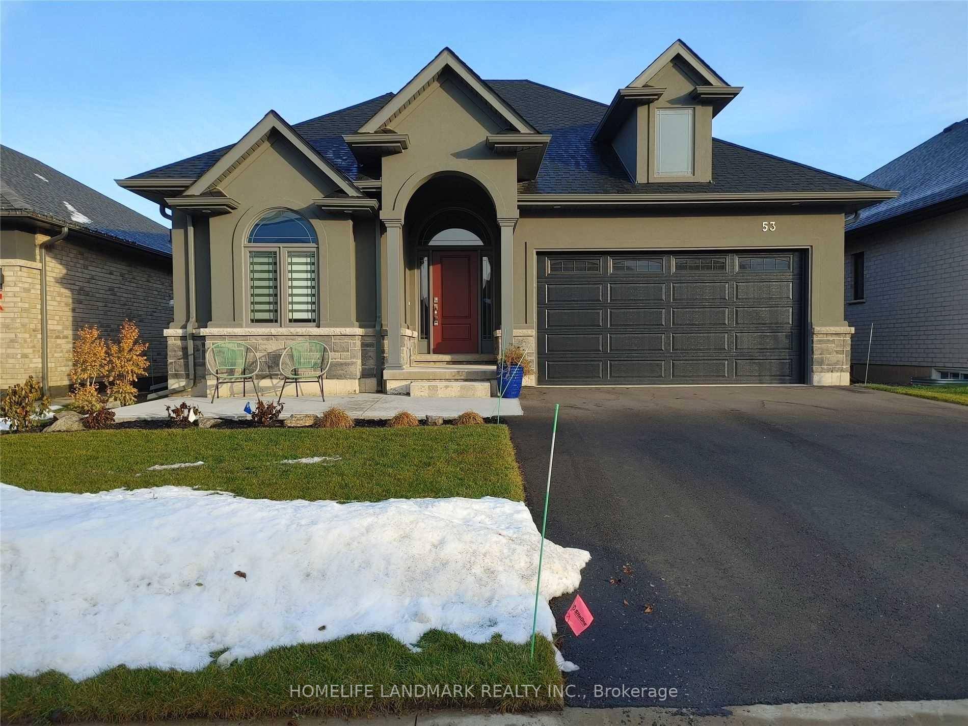 Luxury Detached Bungalow In Hunters Pointe By Award Winning Lucchetta Homes.