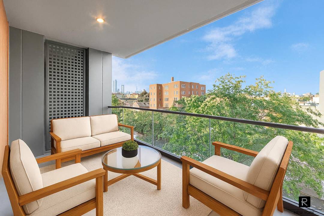 Modern 2 Bedroom with Two Private Outdoor Spaces with Manhattan Skyline Views amp ; Sunsets Sun drenched home featuring contemporary finishes, and an unbeatable Williamsburg location right between Bedford and ...