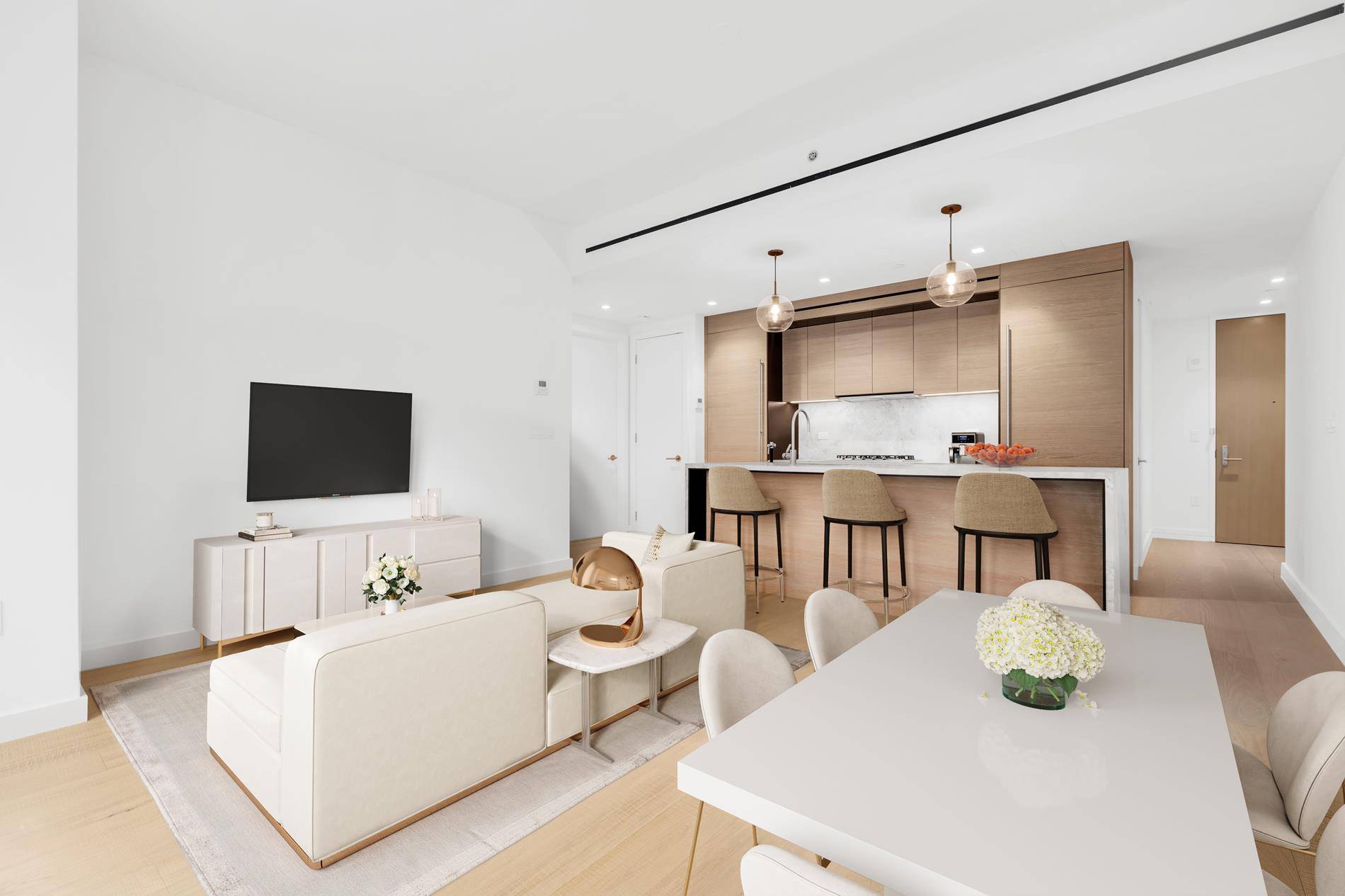 Be the first to live in this chic home in the heart of Chelsea !