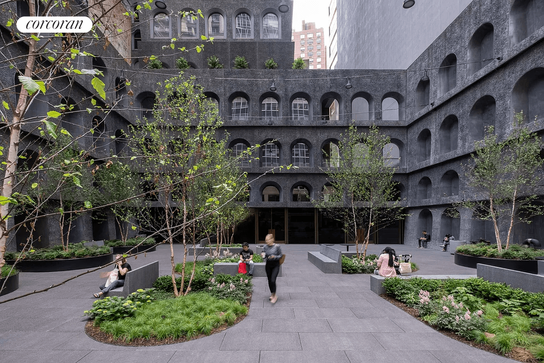 Developed by Lightstone, 130 William redefines the Lower Manhattan skyline with its hand cast concrete facade creating a striking form against the cityscape.