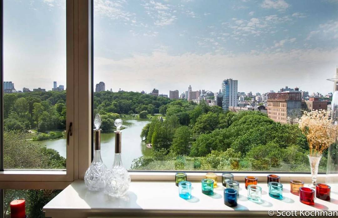 Central Park views from every window in this stunning split two bedroom.