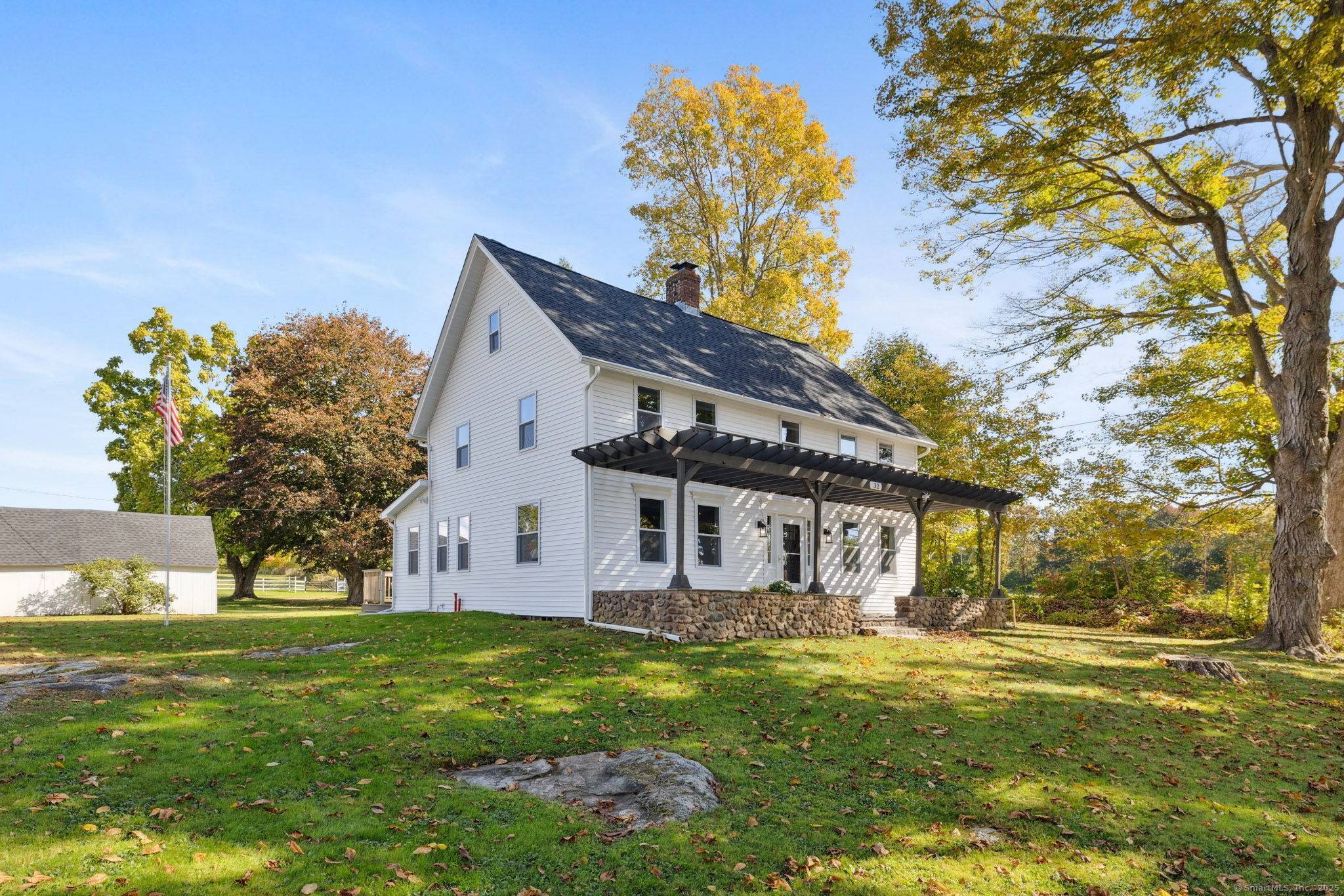 Antique Farmhouse has been completely restored and remodeled to today's conveniences with an abundance of charming, vintage characteristics.