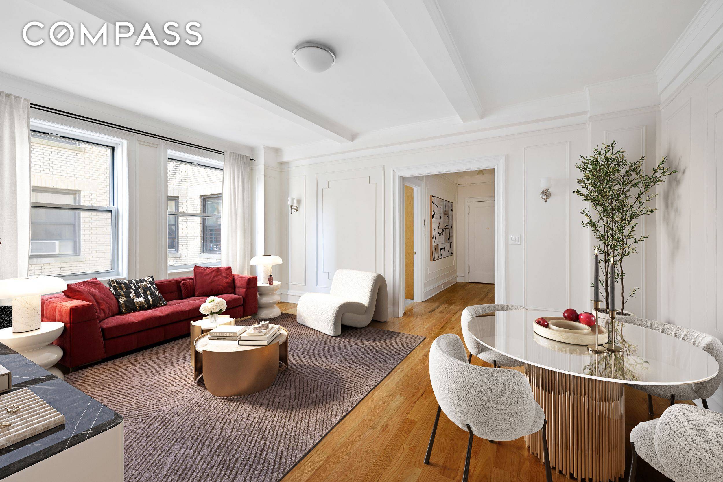 Welcome home to your recently renovated 2 bedroom, 1.