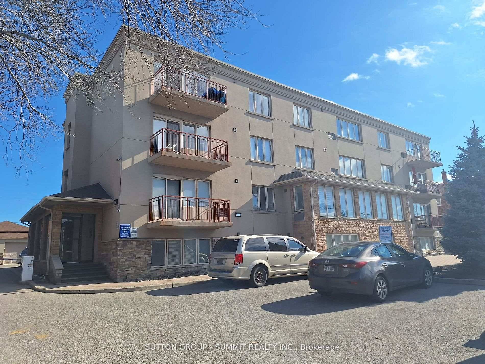 Rarely offered main level apartment in a well maintained low rise condominium building in the Keele 401 area.