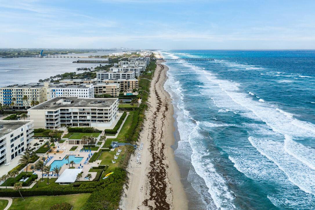 Discover luxury at 3250 S Ocean Boulevard with this 2 BR 2 BA condo offering partial ocean views.