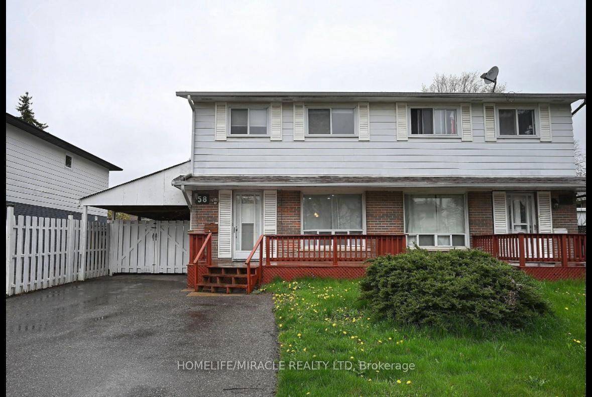 Well maintained 4 1 bedroom semi detached home with finished basement and separate entrance.