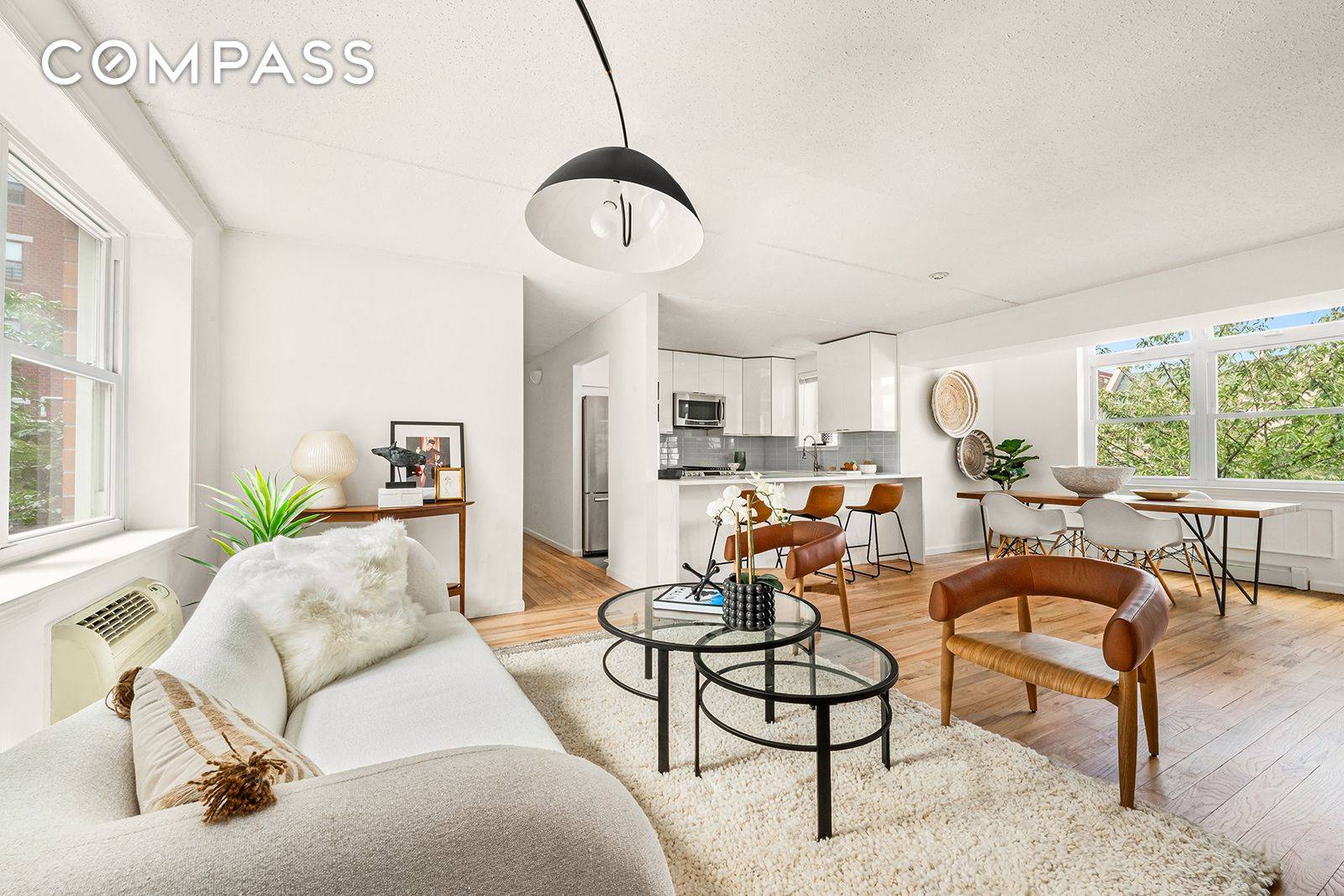 Welcome to Residence 6B, a fully renovated, floor through, two bedroom, one and a half bathroom condo located one flight up, on perhaps the only quiet, tree lined cul de ...