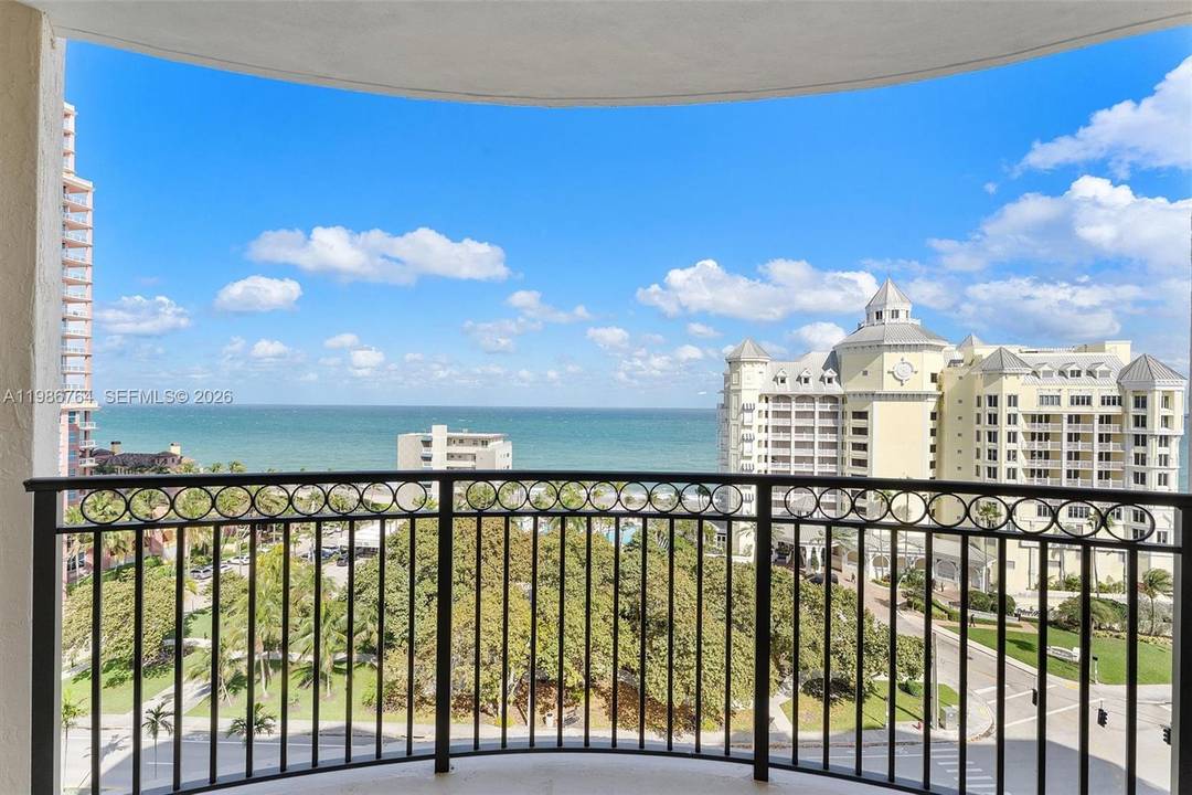 Enjoy stunning ocean views from every room in this beautifully appointed 2 bedroom, 2 bath residence.