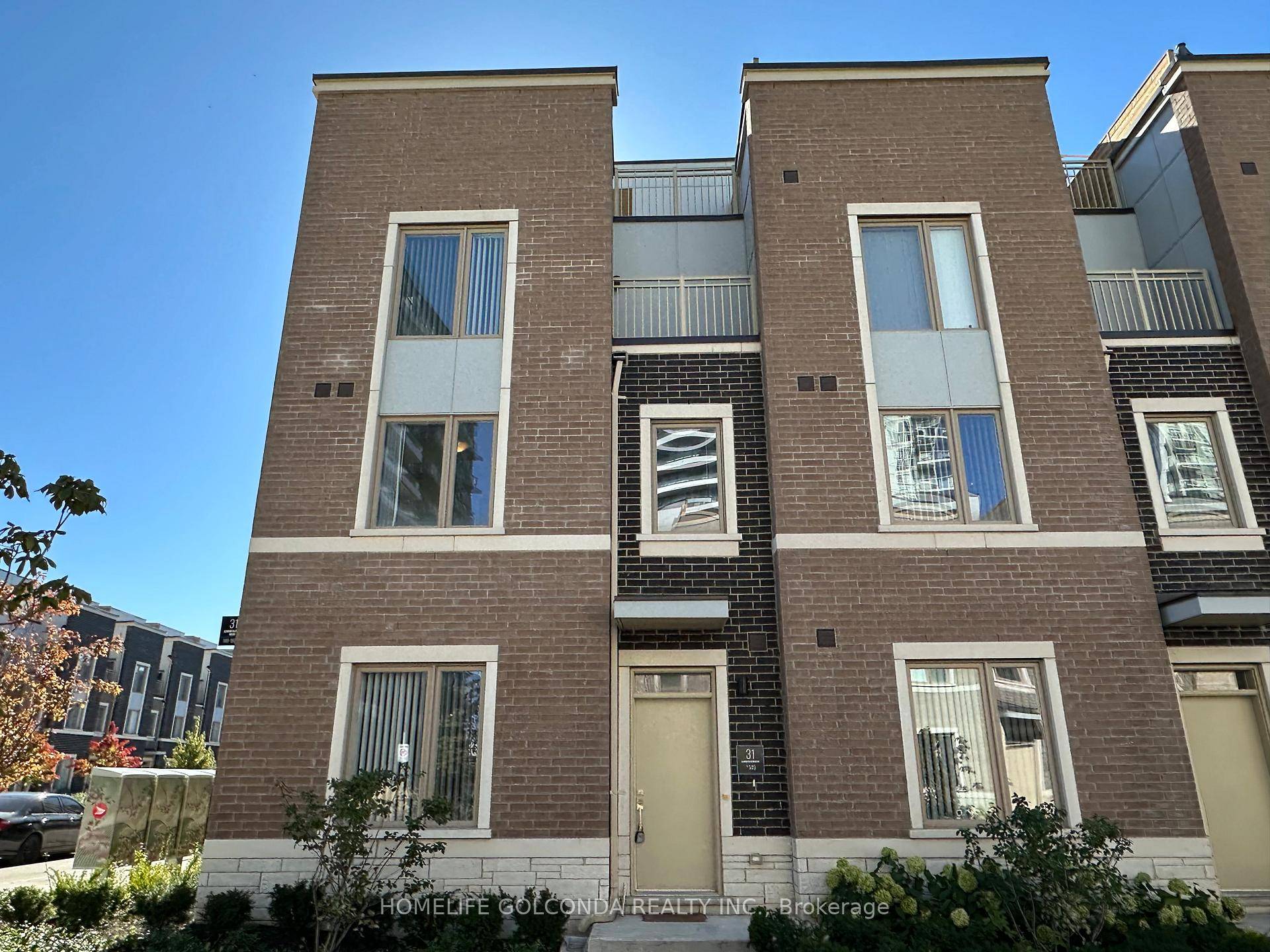 Beautifully designed three storey, three bedroom, three bathroom end unit townhouse, now available for lease.