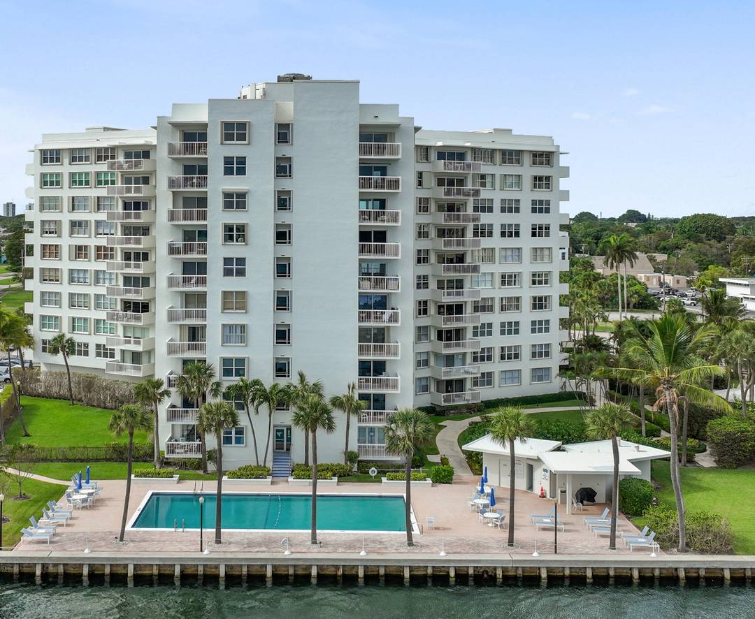 Portofino North condo community located on the intracoastal on N.