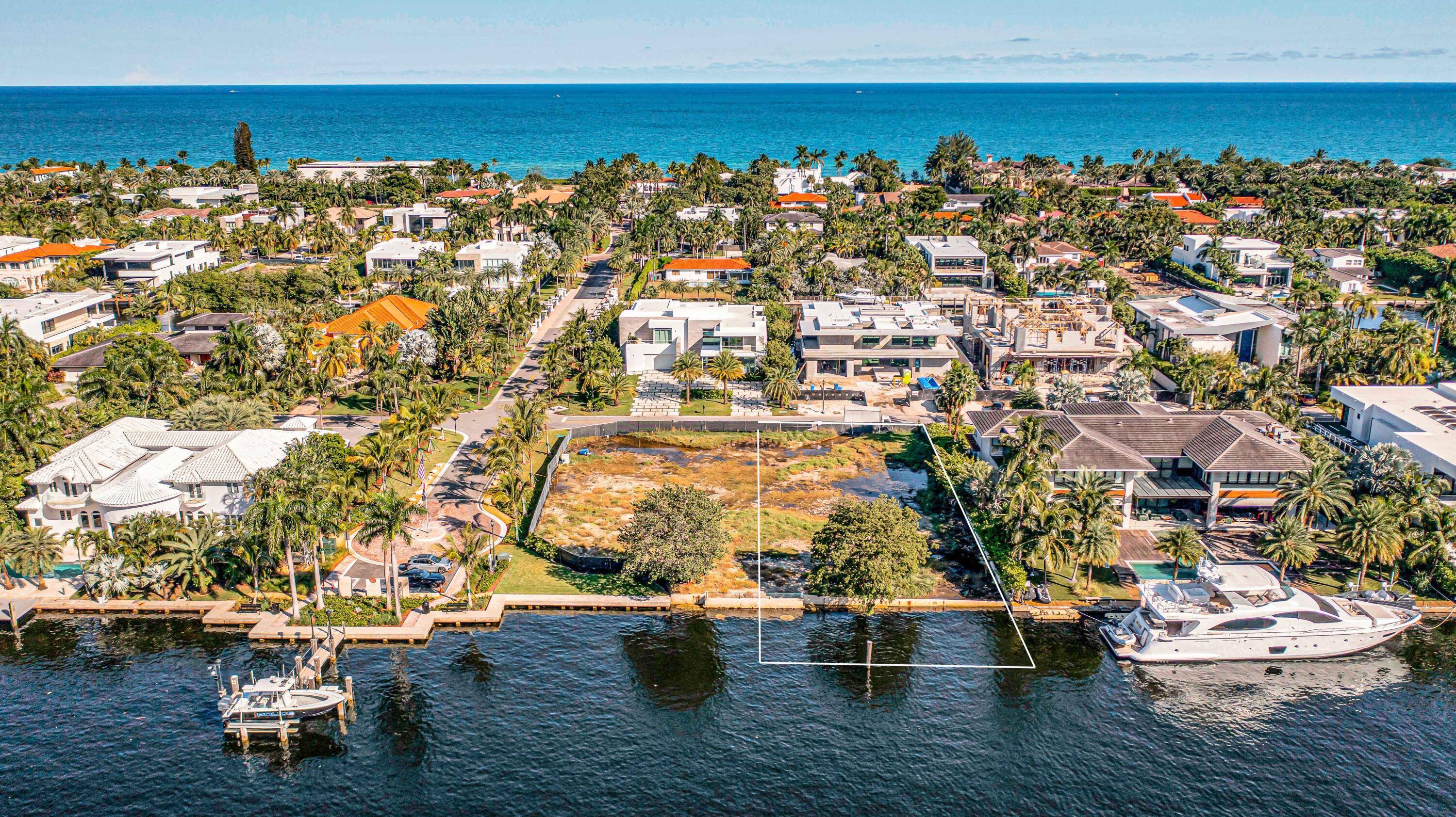Presenting a once in a lifetime opportunity to own a brand new state of the art 9, 000sf 8 bd 11ba trophy mansion on the most prestigious centrally located intracoastal ...