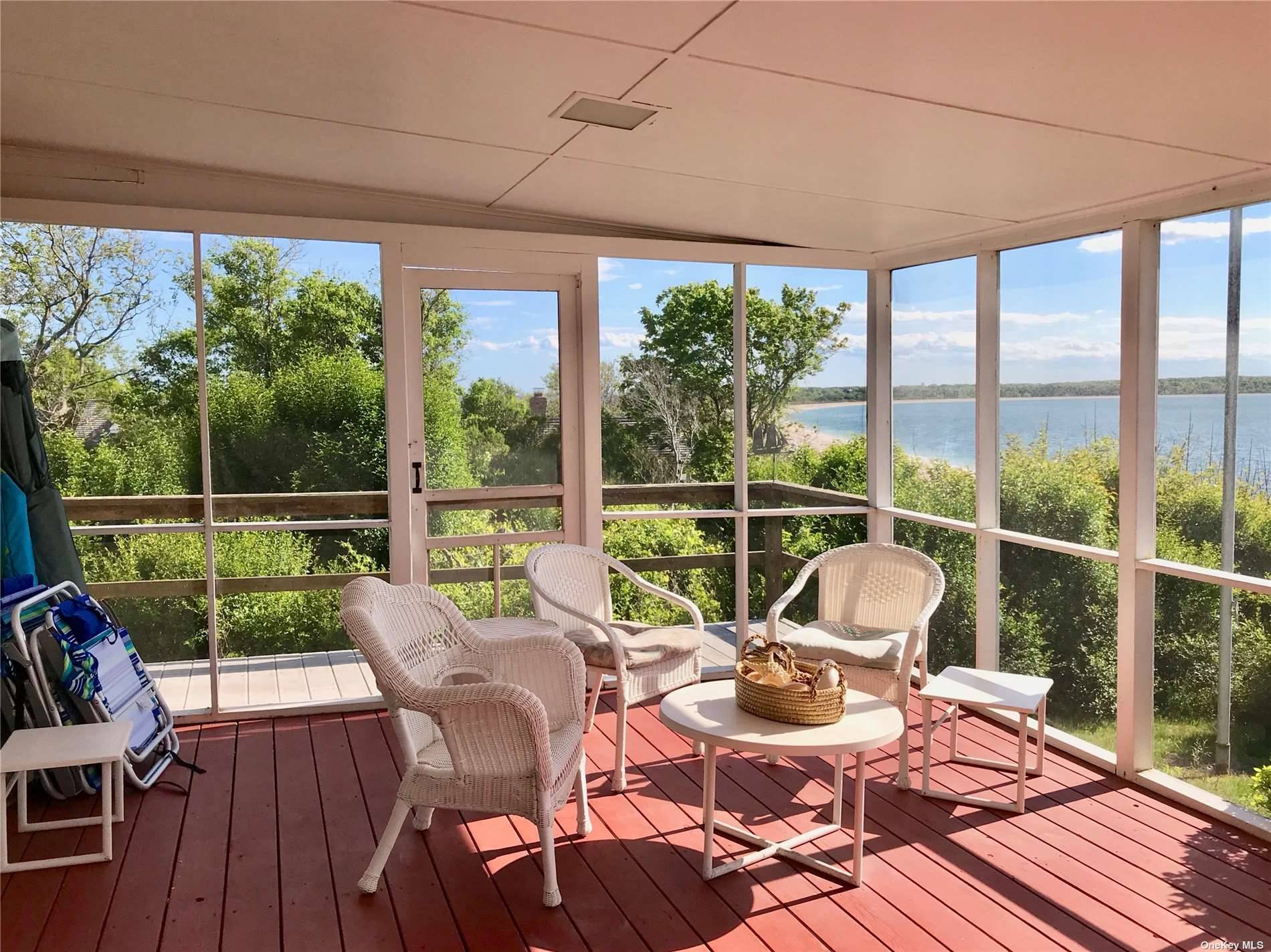 Enjoy this Year Round Sound front rental in Orient set on a shy 1.