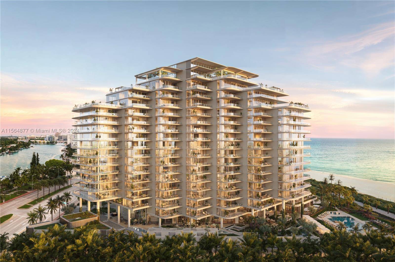 Rising from the most peaceful and expansive stretch of sand on Miami Beach s coastline, The Perigon is an unprecedented collaboration between three global design icons.