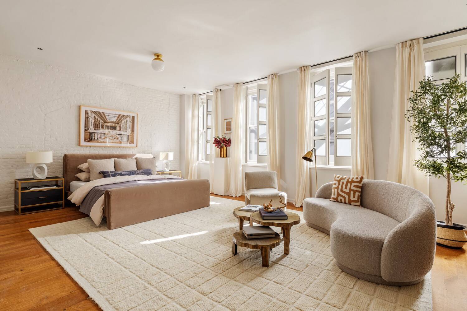 A True floor through Loft in the Heart of NoHo This authentic loft spans over 2, 300 square feet and offers an effortless conversion to two or even three bedrooms ...