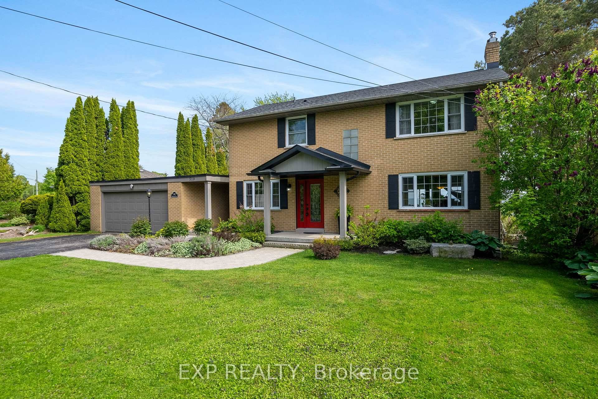 Set amongst executive waterfront properties, 519 Lakeshore Road is a timeless brick home, beautifully positioned to take in the views of Lake Ontario, morning sunrises, and in the winter, sunsets ...