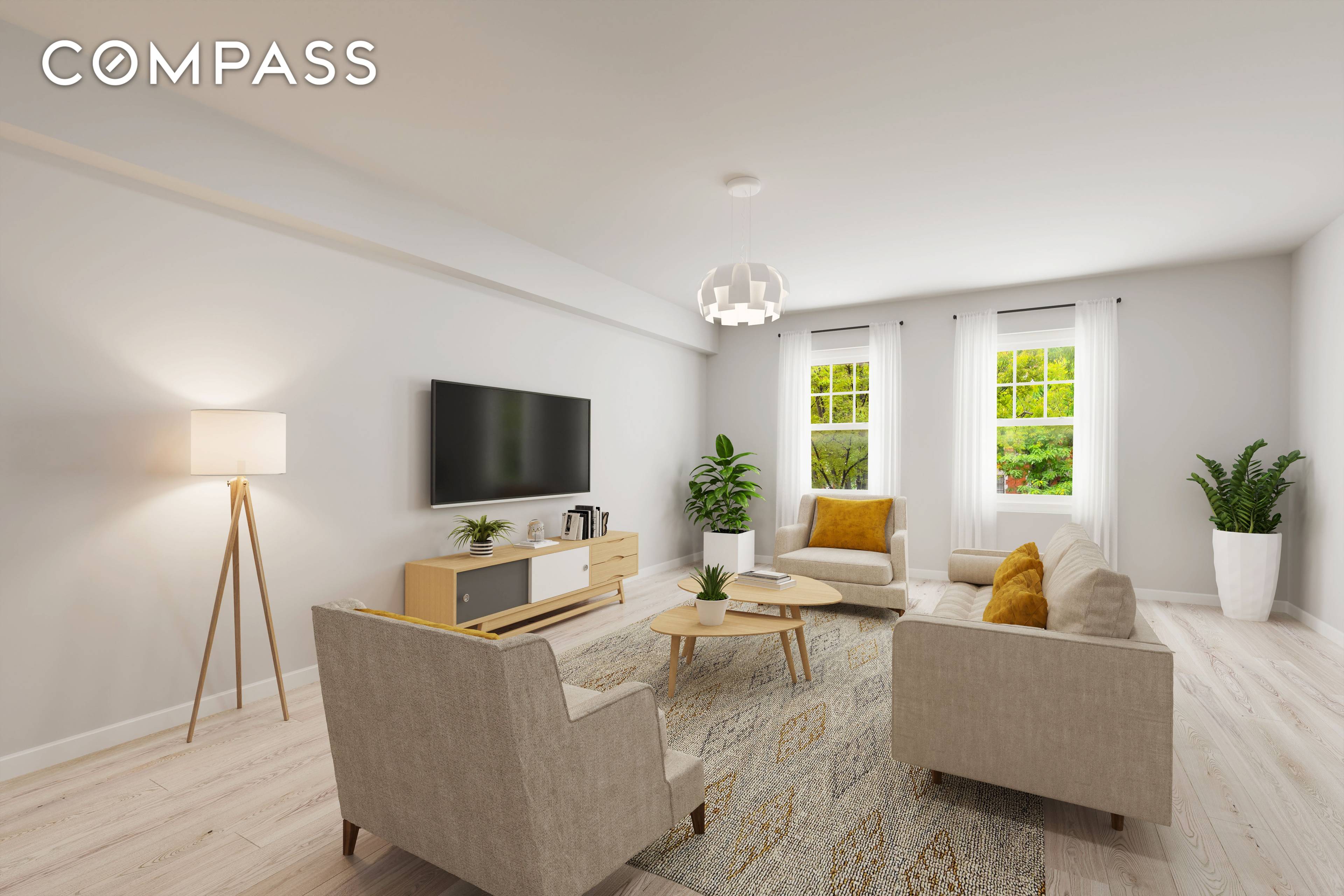Bring your vision and your contractor this 2 bedroom, 1.