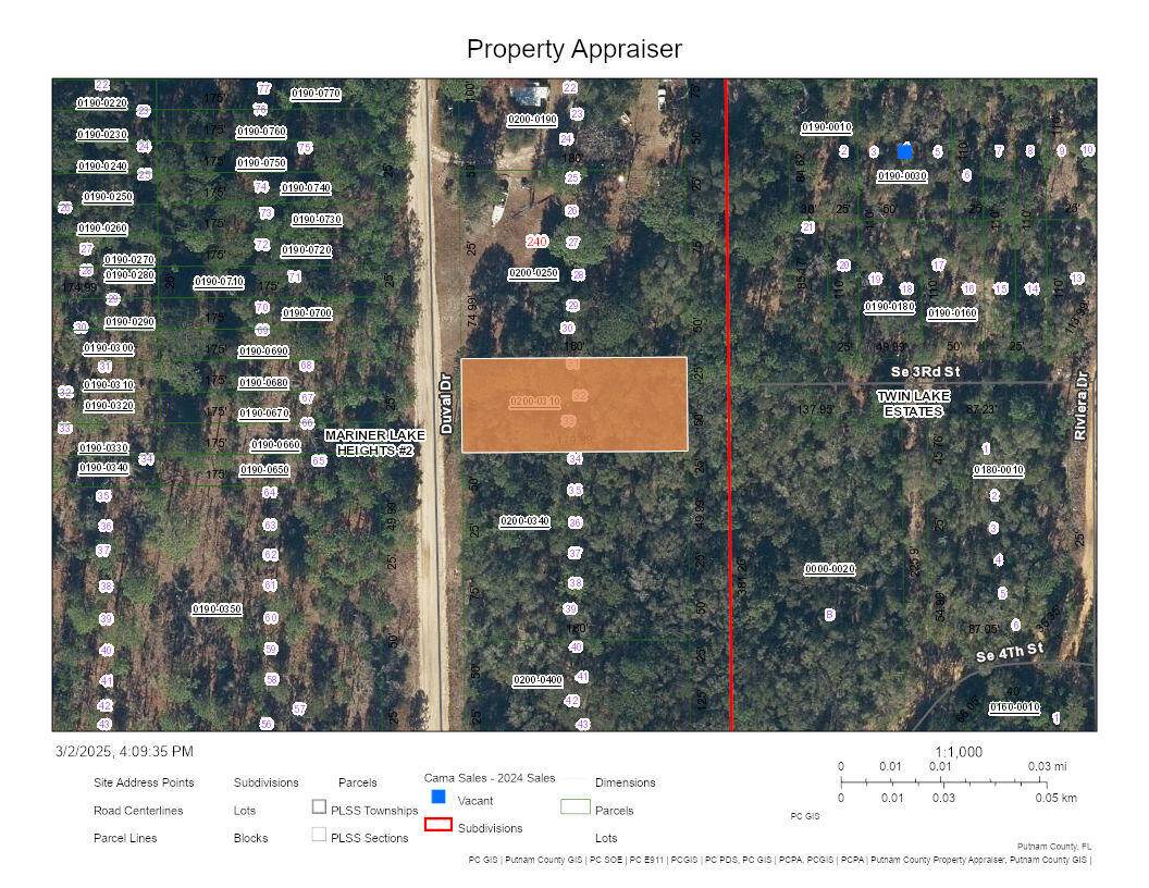 Nice lot in Interlachen, Putnam County Florida available for your new Florida home.