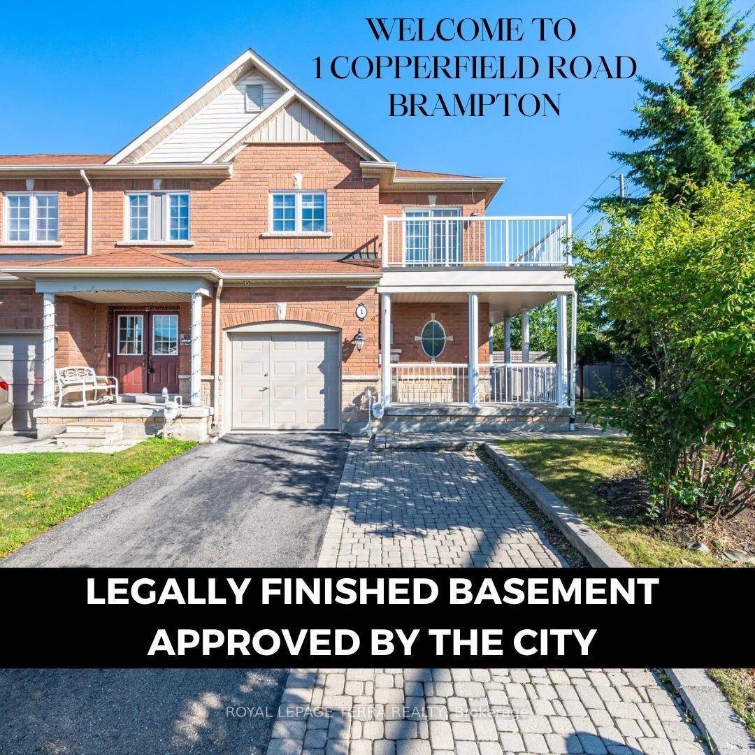 Discover the charm of this beautifully maintained end unit townhome, designed with the elegance of a semi detached, offering 1, 945 sq.
