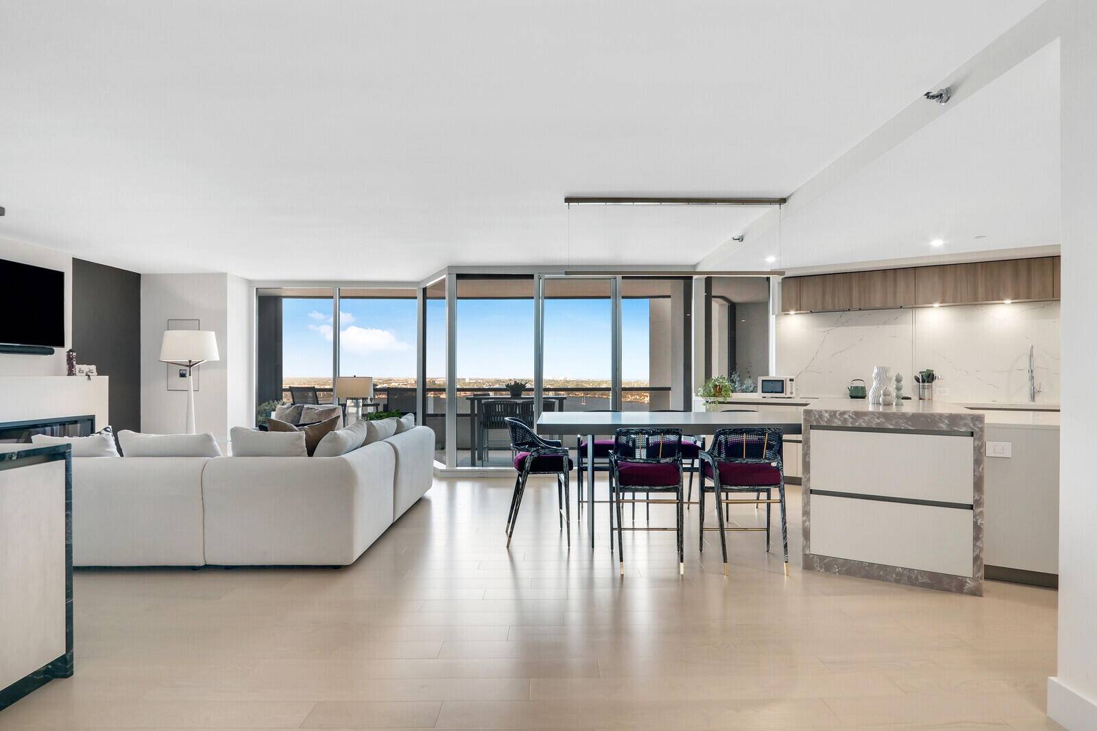 Experience luxury living at its finest in this stunning, fully renovated 2 bedroom, 2.