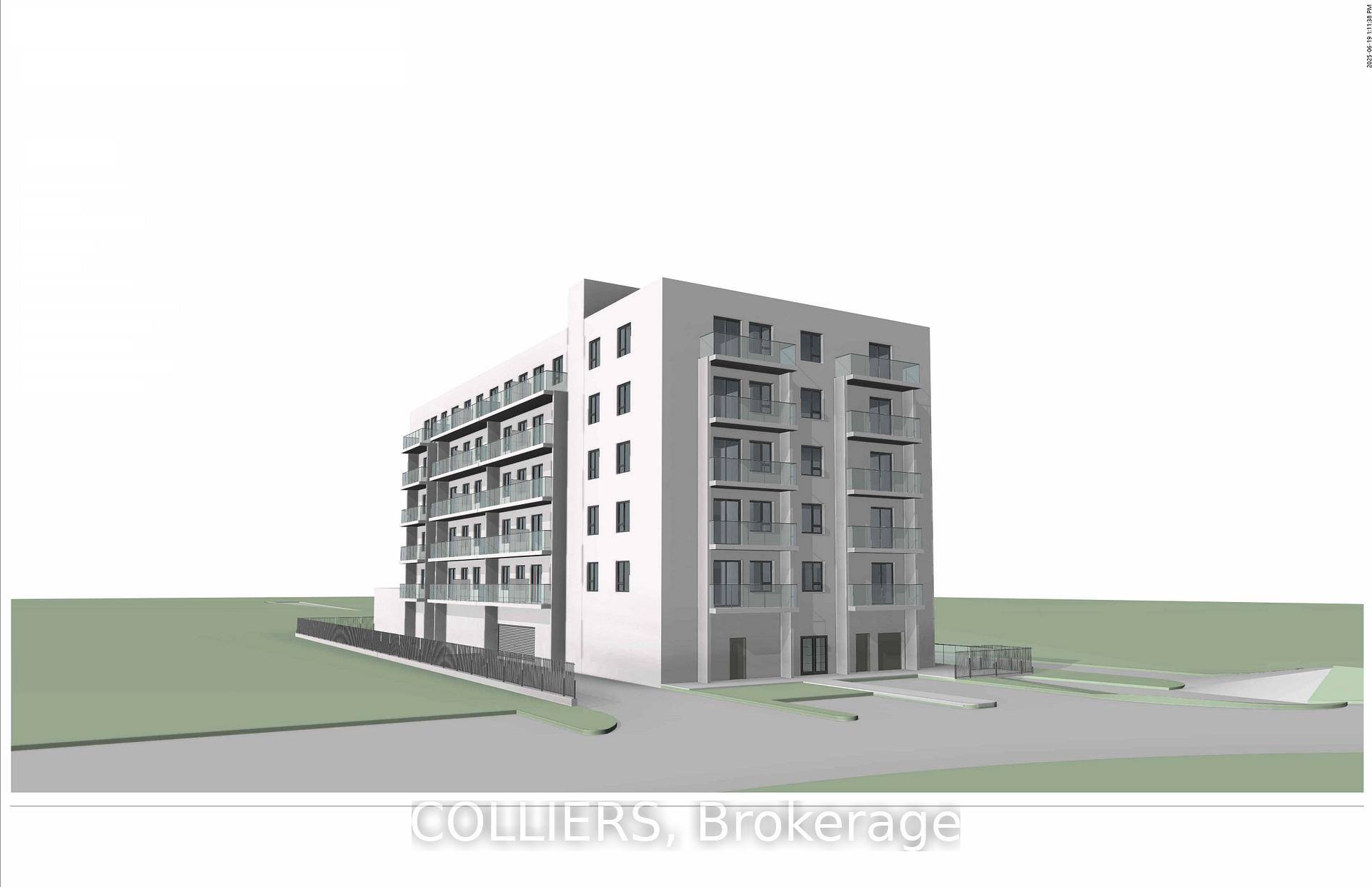 Multi family Condo Development Land Parcel with Site PLan Approved for 45 units multi family apartments or condos located in Downtown Kincardine.