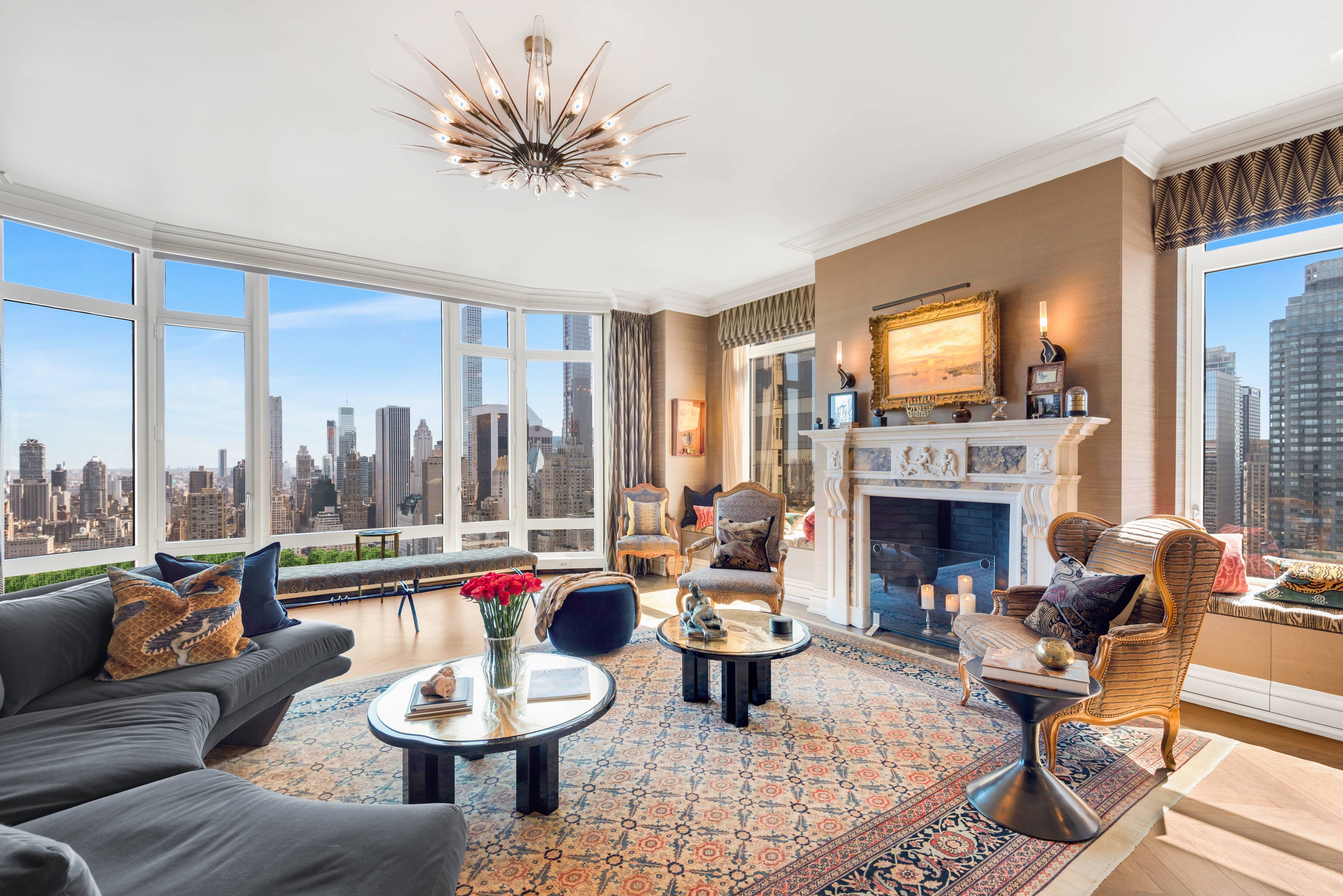 3 Bedroom Residence Designed by Russell Piccione featuring 47 feet of Central Park Frontage Tenant in place until September 30th, 2022.