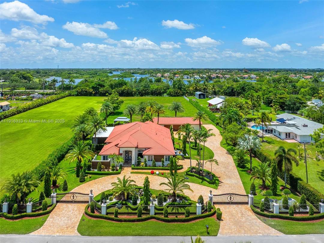 Modern luxury estate set on 2.