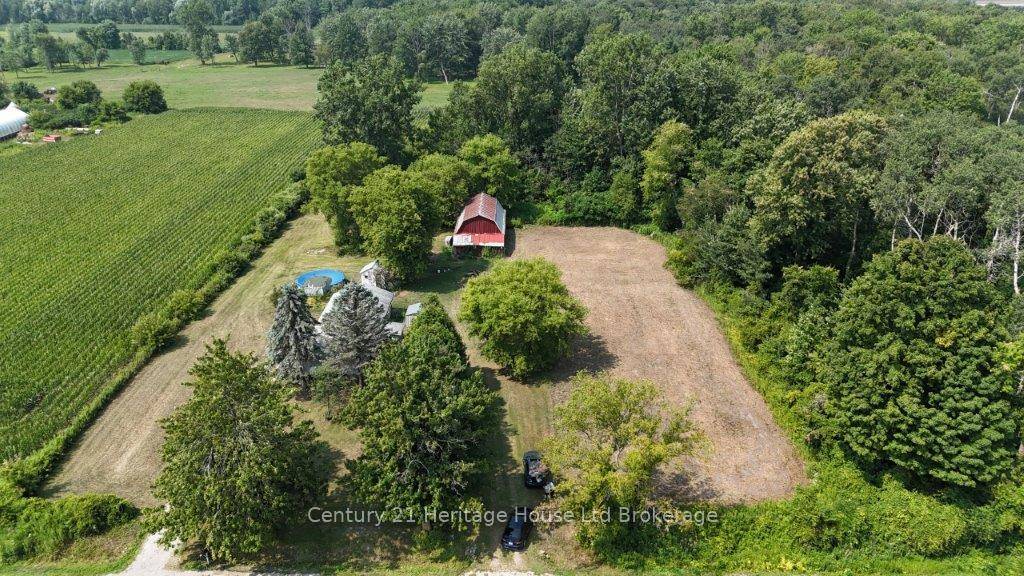 Enjoy peaceful rural living on this scenic 2 acre property just outside Tillsonburg.
