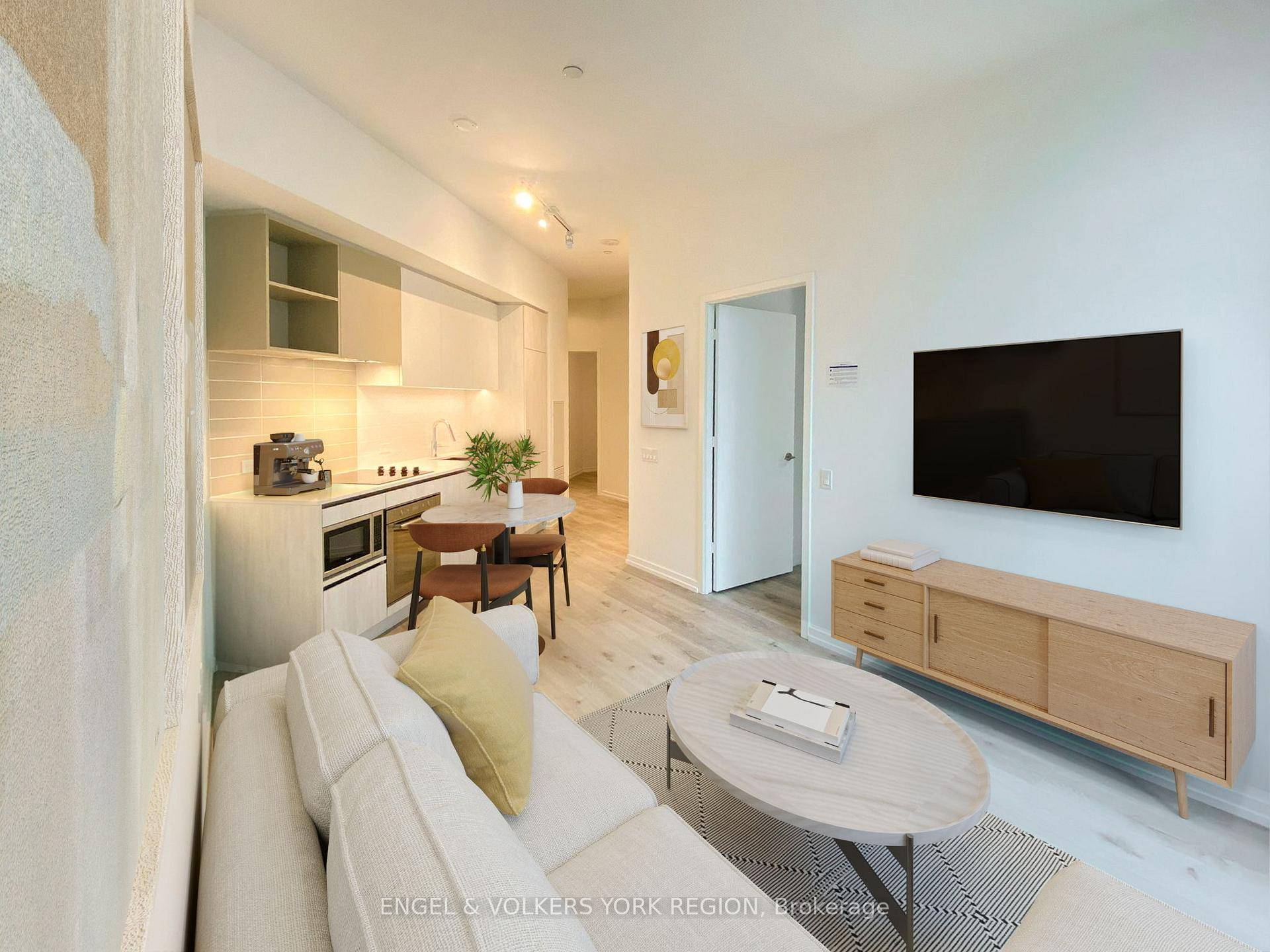 Welcome to this beautifully appointed 1 1 bedroom suite, offering a thoughtfully designed open concept layout with floor to ceiling windows that flood the space with natural light.