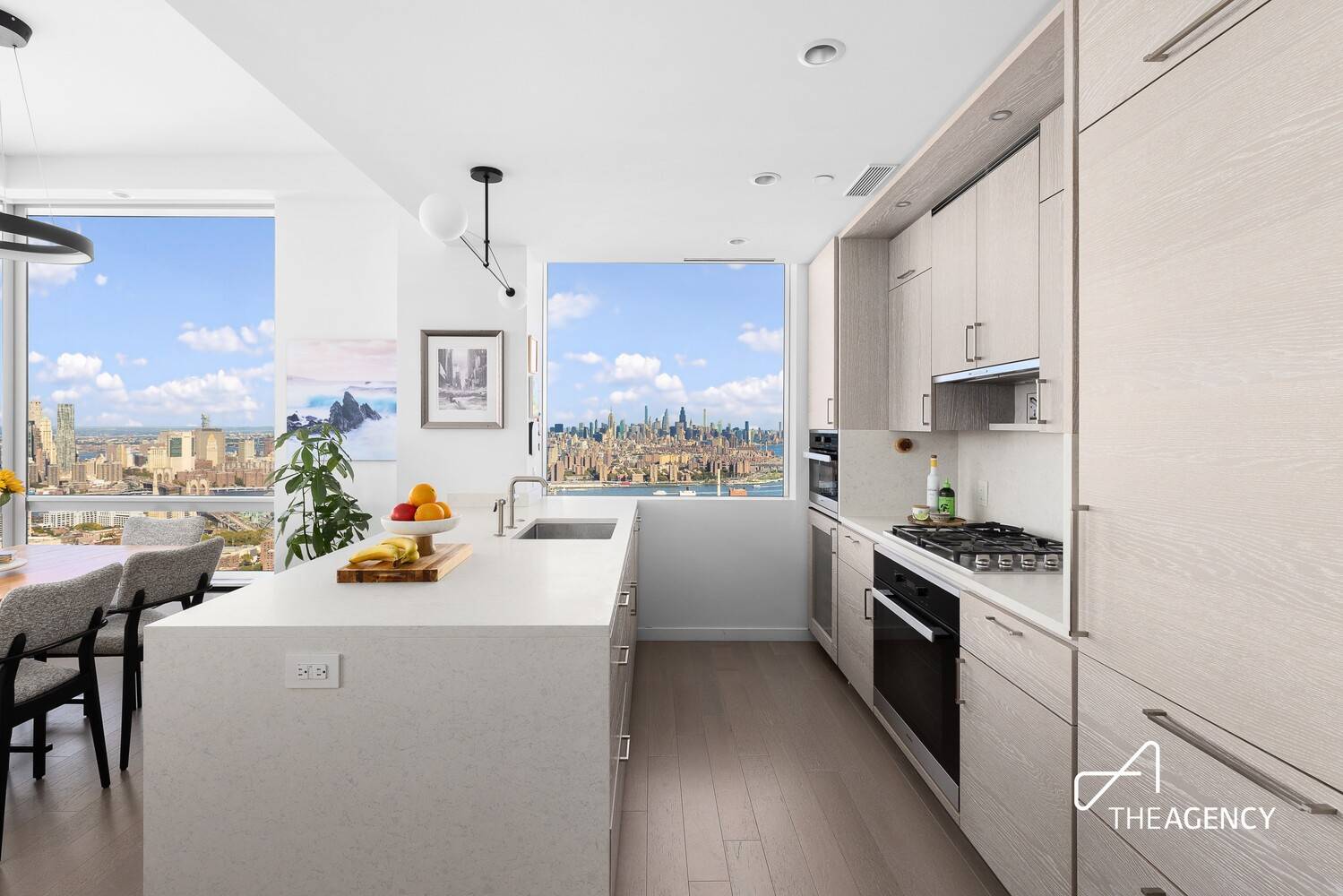 Rarely available, high floor, dual exposure A line unit at Brooklyn Point and one of the last 25 year tax abatements in New York expires in 2045.