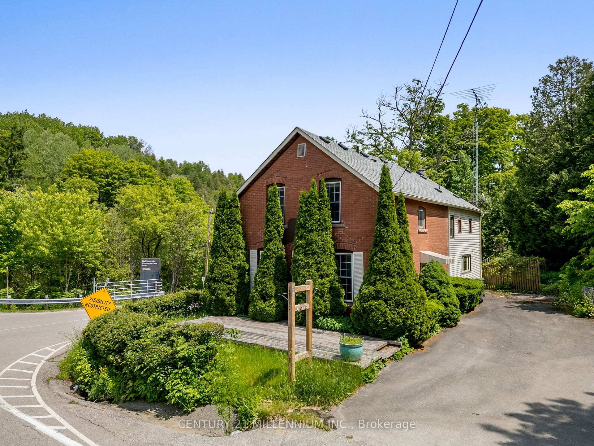 A rare opportunity to own a piece of Caledon history with built in business potential !