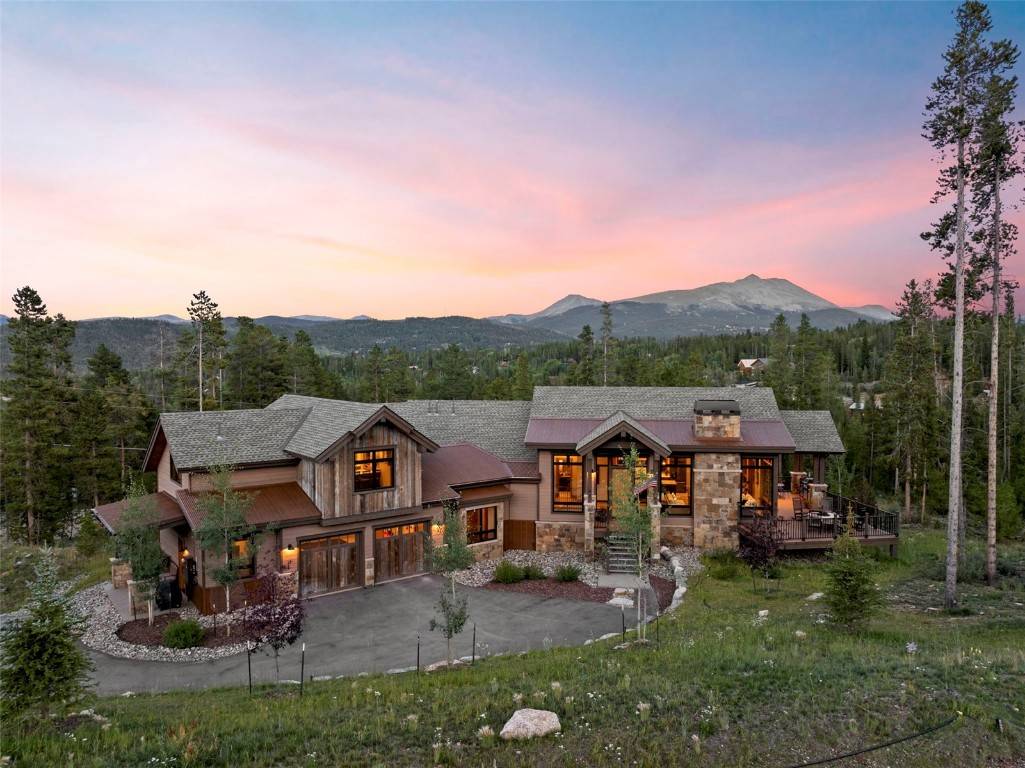 Bask in the beauty of this Barton Creek Reserve home, with epic mountain views of the Breckenridge Ski Resort.